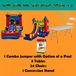 .#6 JUMP CLIMB AND SLIDE DELUXE SPECIAL (New)