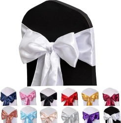 Banquet Chair Cover with Sash or Bow