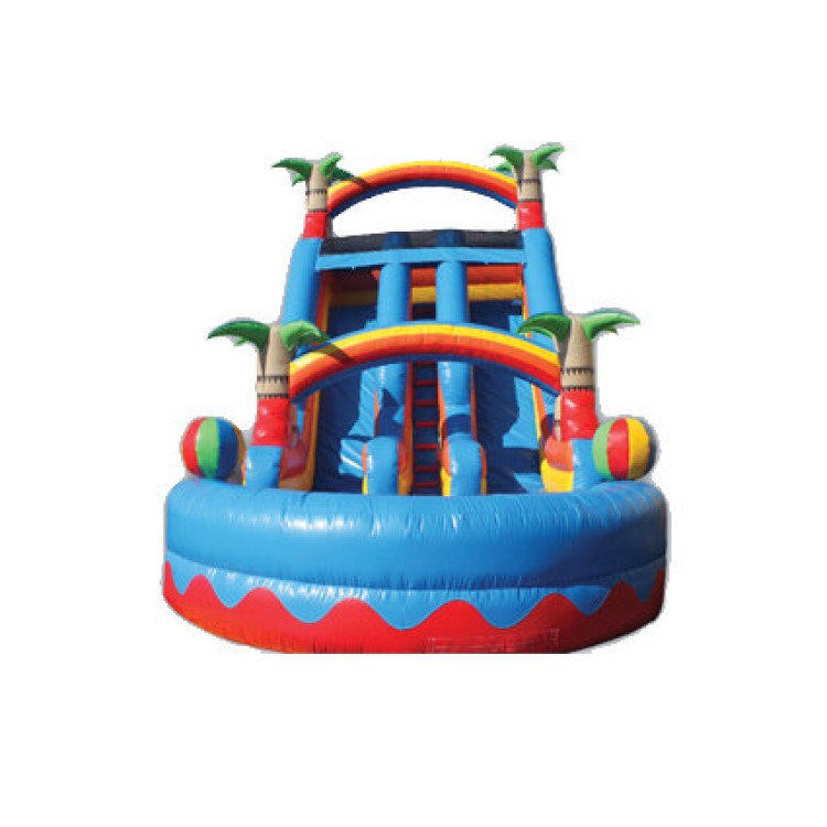 Oasis Double Lane Waterslide #2 18'