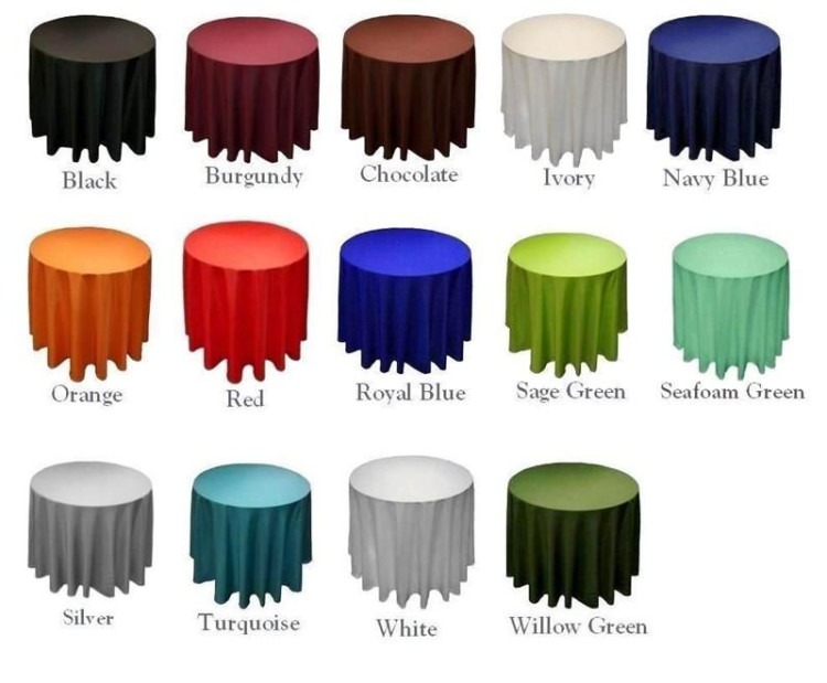 120' Round Table Linens