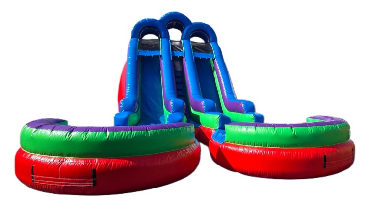 Double Colorful Splash Pad 20'