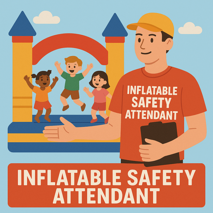 Attendant Inflatable Safety 50.00 Per Hr.